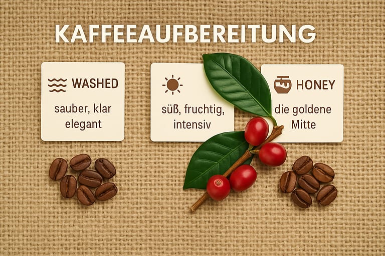 Kaffeeaufbereitung erklärt – von der Kaffeekirsche zur Bohne im Liquid Beans Café Bietigheim-Bissingen